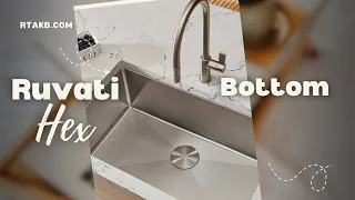 HexBottom vs Rinse Grid Which Ruvati Sink Feature is Best for You