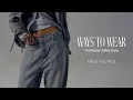 How To Style the Free People Palmer Cuffed Jeans