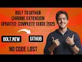 Bolt to GitHub Guide Save Your Code Before You Lose it Forever 2025 Update