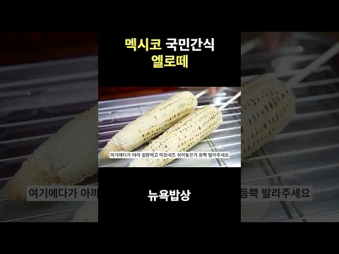 멕시코 국민간식 엘로떼