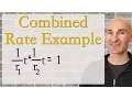 Combined Rate Example 2 People Working Together