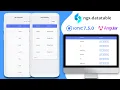 Ionic - NGX Datatable Angular