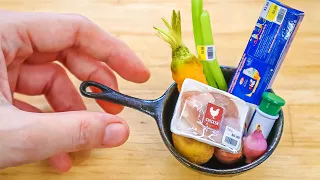 Download CHICKEN SOUP MINI KITCHEN TOY PLAY SET Miniature Cooking Asmr MP3