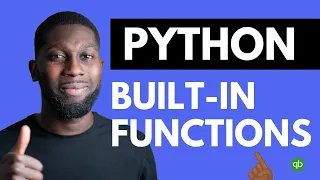 Python Built in Functions Python Tutorial