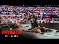 FULL MATCH The Fiend vs Reigns vs Strowman Universal Title Triple Threat Match Payback 2020