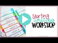 The First Week of Writing