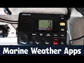 Marine weather forecast apps