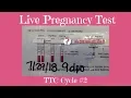 Live Pregnancy Test at 9DPO Unicornuate Uterus TTC Journey