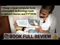 O level book tbalaji Information technology tools and Python T - Bala Ji Book full review o level