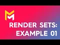 MAVERICK RENDER 19 02 RENDER SETS EXAMPLE 01