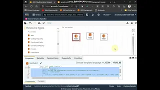 Creating lambda functions using cloud formation template created in designer aws