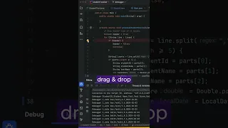 Debugging in IntelliJ IDEA Drag and drop breakpoint