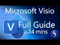 Microsoft Visio - Tutorial for Beginners in 14 MINS COMPLETE GUIDE