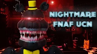 nightmare part 1 3 fnaf ultimate custom night air dry clay tutorial collab with clayxy