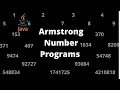 Check Armstrong Number in Java Java Beginner Project with Explanation
