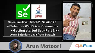 Day 26 - Selenium WebDriver Commands