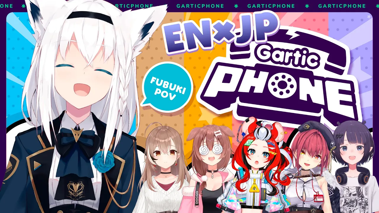 【Gartic Phone】神絵師勢ぞろい！！EN&JPお絵描き伝言ゲーム【#HoloGarticPhone】