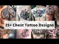 Chest tattoo designs for men Chest tattoo ideas for men Simple chest tattoo - Lets style buddy