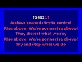 black flag  - rise above (karaoke)