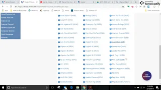 EHS Online Course Selection