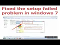 How to install python on windows 7 Fixed the setup problem in windows 7
