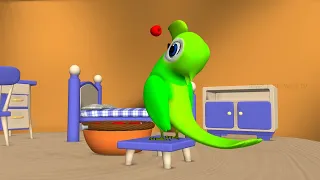 Chitti Chilakamma - చిట్టి చిలకమ్మా - Parrots 3D Animation Telugu Rhymes For children - Telugu Songs