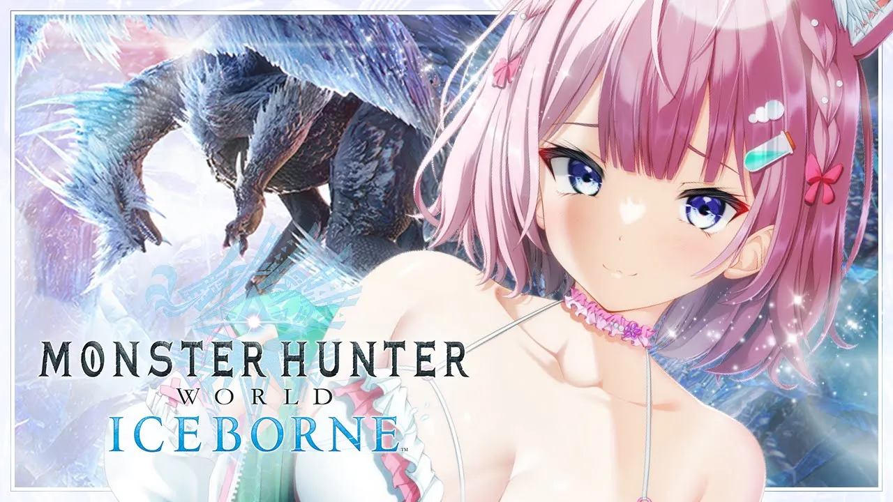 【モンハンワールド】アイスボーン突入だ～～～！完全初見＆初スラアクで駆け抜けろ！！✨【博衣こより/ホロライブ】