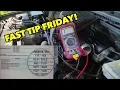 Testing ABS Wheel Sensor EASY Fast Tip Friday