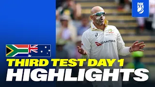 South Africa vs. Australia | 3rd Test, 1st Day Highlights | Fox Cricket