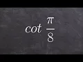 How to evaluate cotangent using a calculator