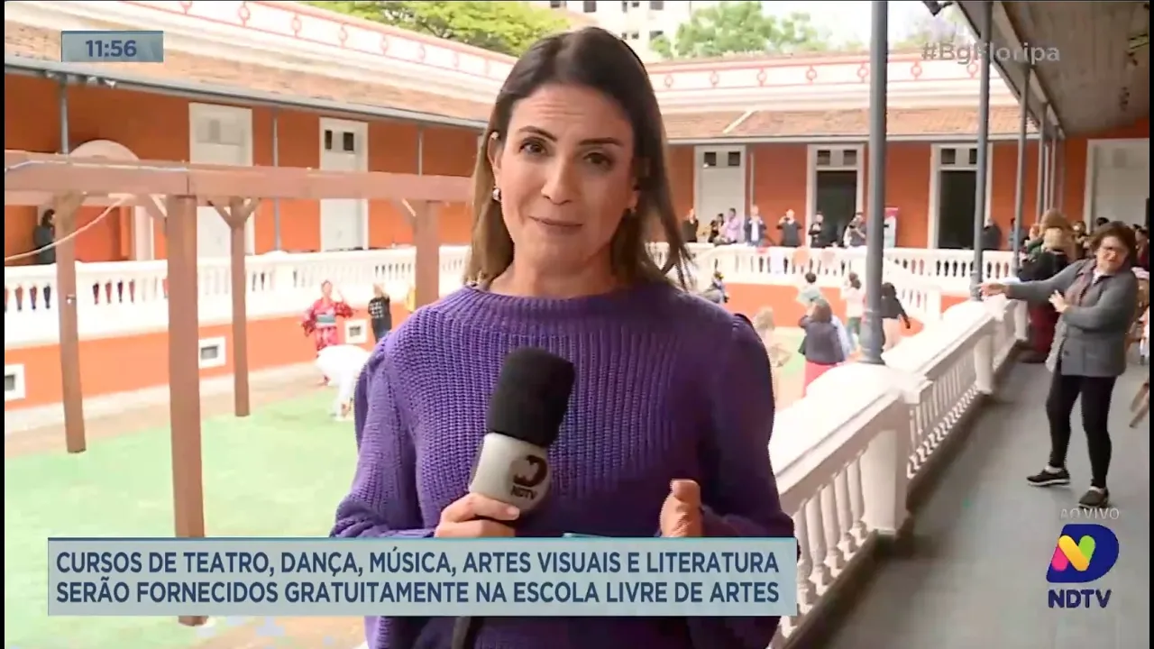 Prefeitura de Florianópolis promove cursos gratuitos na Escola Livre de Artes