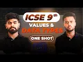 Master Values Data Types ICSE Class 9 Computers Chapter 3 Explained in ONE SHOT