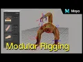 Maya - Modular creature auto rig
