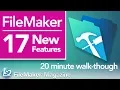 FileMaker 17 - New Features Functionality