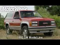 1992 GM Model Line Retro Review