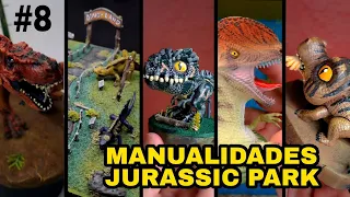 MANUALIDADES DINOSAURIOS  PARTE 8 (RECOPILACIÓN)