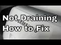 Samsung Washing Machine Not Draining - How to Fix