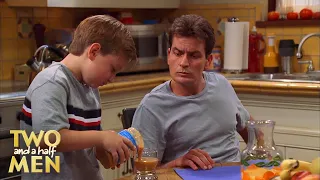minicut adjusting to life with alan and jake two and a half men