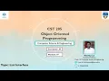 KTU CS205 Object Oriented Programming