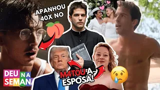 TIMOTHÉE LEVA 40 👋 no 🍑 | TRUMP M4T4 LÉSBICA IMIGRANTE | DESCAMISADOS em WICKED - Deu na Semana