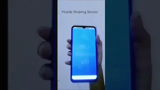 Mobile Shaking Detector - Accelerometer Sensor