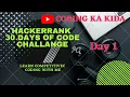 HACKERRANK 30 DAYS OF CODE DAY 1 DATA TYPE JAVA PROGRAMING