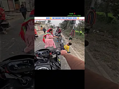 dog 🥺 ne ladke per attack kiya😳 | #shorts