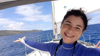 Boat life female solo traveler Martinique. for her with ❤