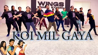 koi mil gaya dance video fitness dance zumba bollywood workout kuch kuch hota hai shahrukh