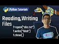 Python Tutorial - 13 Files