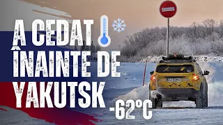 Ep.23  🎬YAKUTSK-The COLDEST City in The World🥶Dusterul a cedat pe drum-Fluviul Lena înghețat❄️MCS❄️