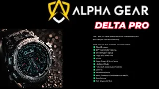 AlphaGear Delta Pro The BEST Smartwatch Available
