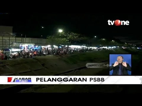 Para Pedagang Nekat Jualan di Pasar Malam BKT, Apa Kabar PSBB DKI? | tvOne