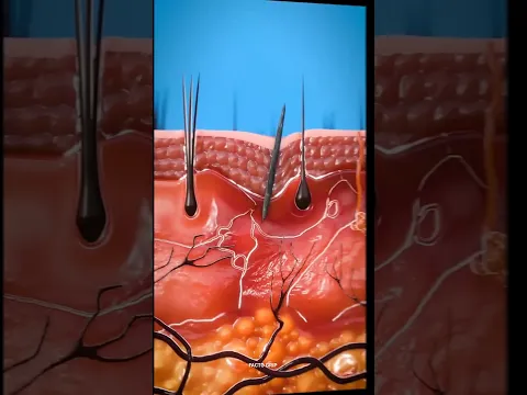 How Your Body Ejects Deep Splinters Automatically! 🪵📌#fact